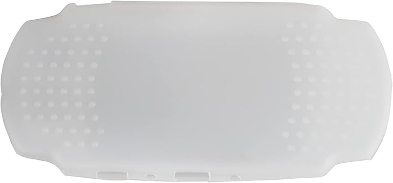 Sonuen Silicone Protective Cover for PSP 2000 3000 Console Soft Travel Protector Skin Case (White) - Image 3